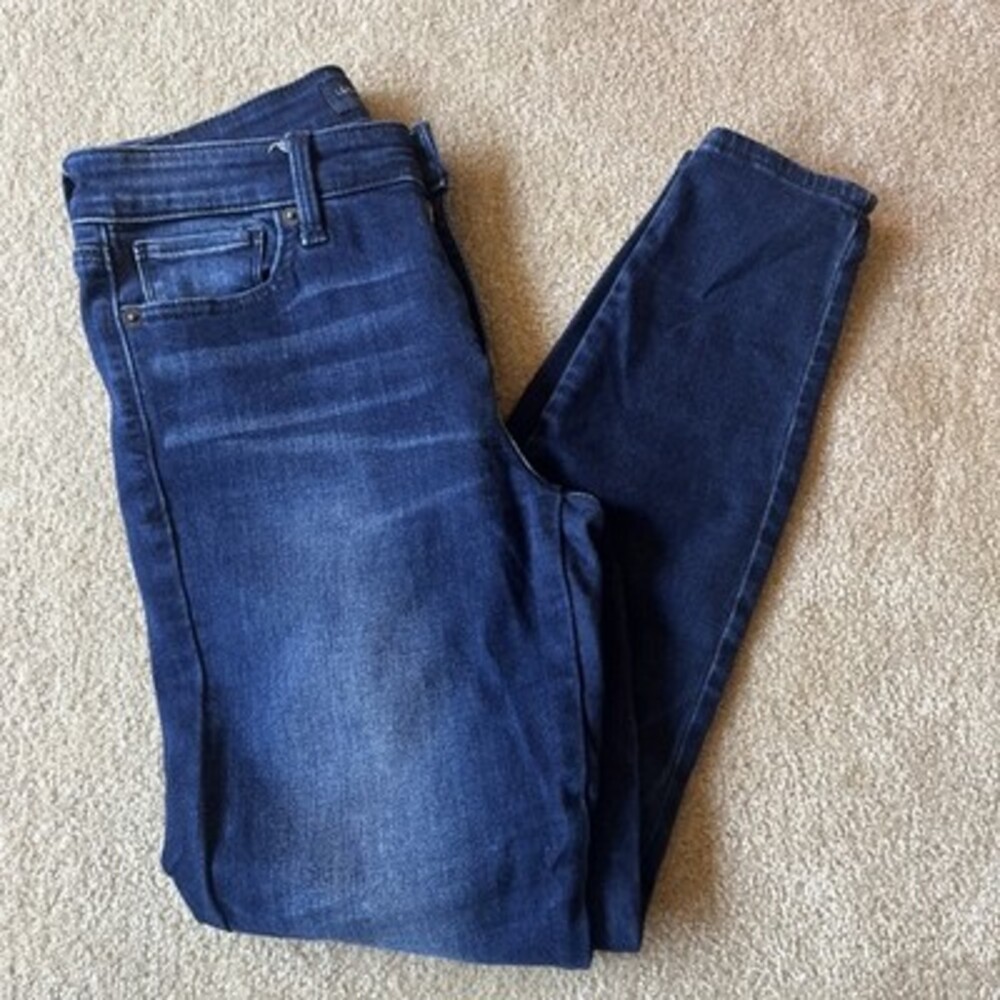 Lucky Brand Ava Leggings Mid Rise Women’s Size 2/26 Stretch Blue Jean Good